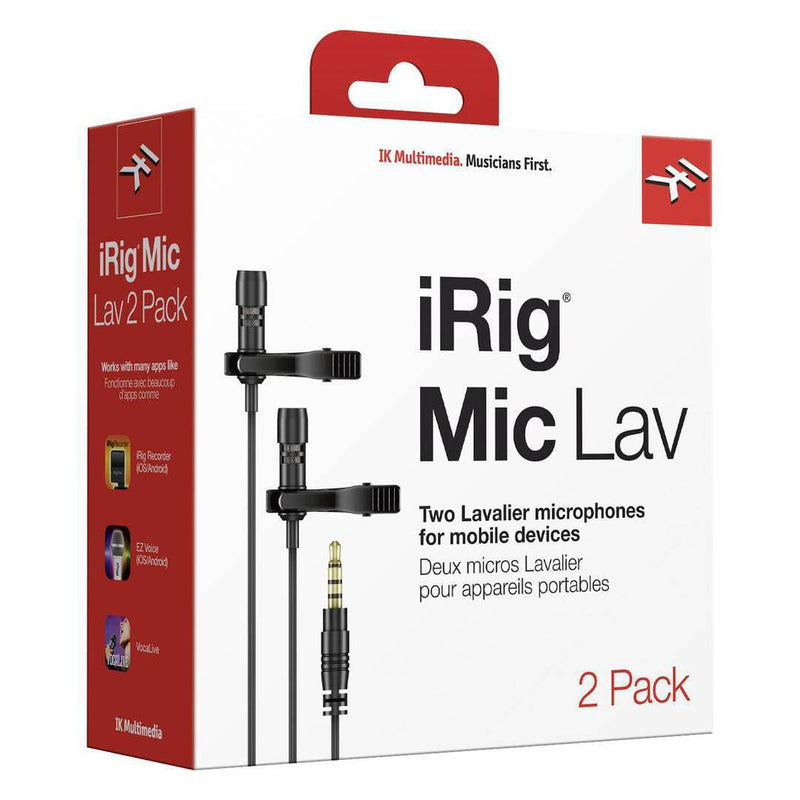 iRig Lavalier 2 pack Mikrofoner iRig 