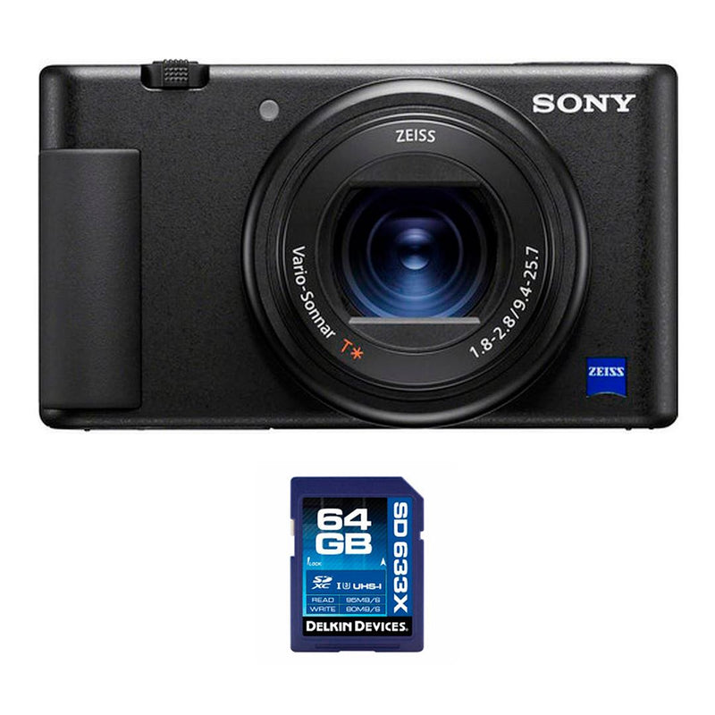 SONY ZV-1, Vlog kameraet Sony Sony Med 64 GB 