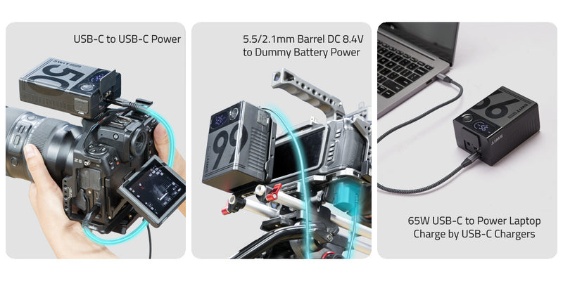 SWIT OMNI-50S V-LOCK BATTERI MED USB-C