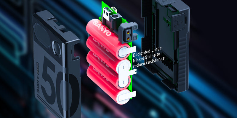 SWIT OMNI-50S V-LOCK BATTERI MED USB-C