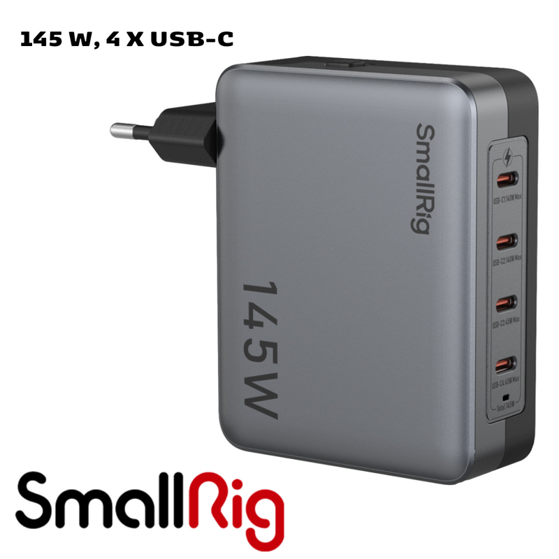 SMALLRIG 4748 145W 4-PORT PD POWER ADAPTER