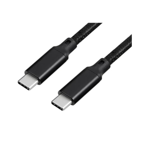 USB-C 3.2 GEN.2 KABEL - 5A/100W - SORT - 0.50 M