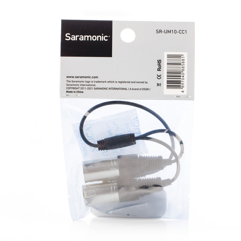 SARAMONIC SR-UM10-CC1 LOCKING 3.5MM -DUAL XLR